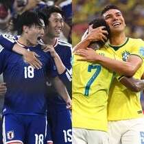 「マジでバカげてる」「組み合わせを決めたやつは…」日本対ブラジル、オランダ対モロッコ。決勝T初戦の“暫定対戦カード”に海外騒然「準決勝だと言われても信じる」「もったいない」【W杯】