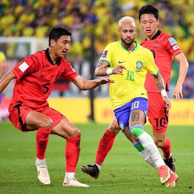 突破率は90%! 唯一の敗戦は宿敵に…日本と激突するブラジルは決勝トーナメント1回戦で無類の勝負強さを【W杯】