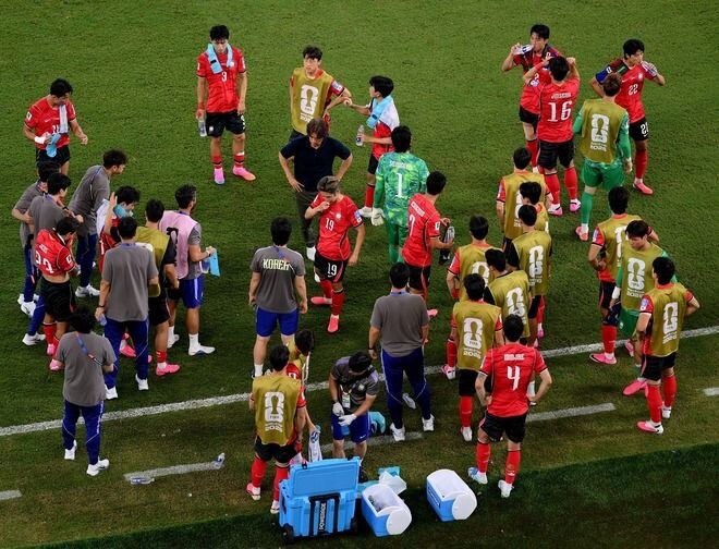韓国の決勝Ｔ進出の確率「94％→31％...大幅に下落」。３位グループでギリギリ８位、自国メディアは悲観的「練習だけして、荷物をまとめるという最悪の事態も」【Ｗ杯】