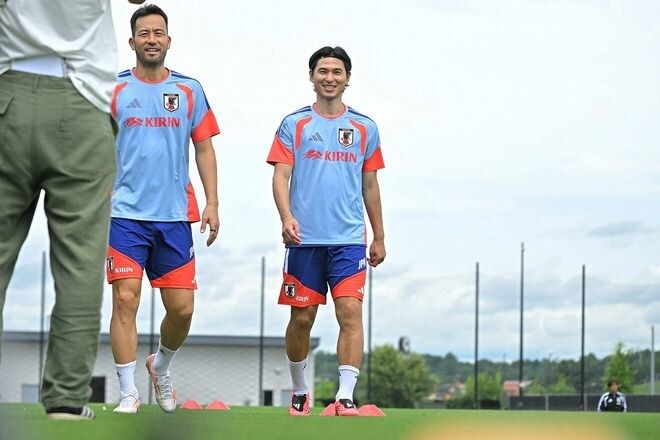 「泣くて」「ガチで嬉しい」ファンの胸を熱くした、日本代表を支える“メンター”の一撃が話題！「見たかった」「チームの雰囲気がさらに良くなる」【W杯】