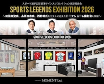 スポーツ選手公認の直筆サイン入りコレクションが集結！「SPORTS LEGENDS EXHIBITION2026」日本橋三越本店で開催中！前園真聖氏、髙原直泰氏、西野朗氏をゲストに迎えたトークショー＆撮影会も開催！