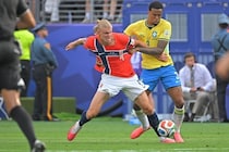 優勝候補ブラジルを撃破！ 怪物ハーランドが圧巻２発、ノルウェーが２－１勝利で歴史的８強入り【W杯】