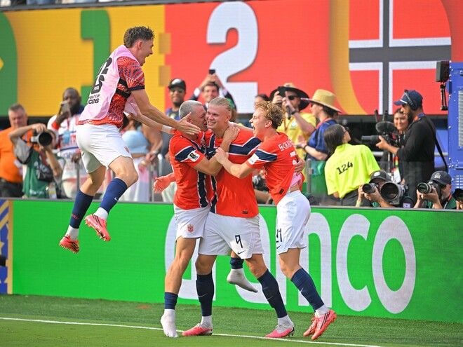 「日本が勝てたイメージが湧かない」「ハーランドは抑えられない」8強進出ノルウェーの圧倒的強さにSNS騒然!「優勝あるぞ」「ブラジルが蹂躙されてる」【W杯】