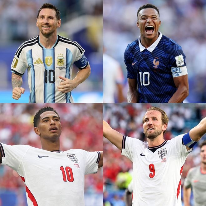 得点王争いも大白熱！８ゴールでメッシとエムバペが並ぶ！ベリンガムが接近、ハーランドは脱落…実質６人に絞られる【W杯】
