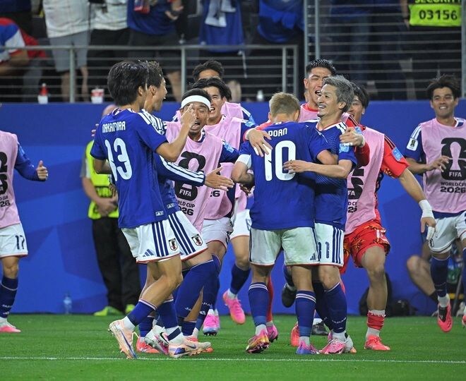 「素晴らしいチームプレー」米大手選出の北中米W杯“ベストゴール50”に日本代表から唯一選出されたのは？上田でも中村でも佐野でもなく…