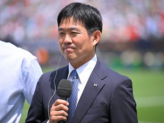 W杯で32強敗退。「追いつき、追い越せ、簡単じゃないですけど…」森保監督が信じる日本サッカーの可能性「成長スピード、すごく早い」