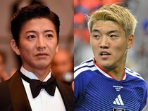「背番号10を背負ってくれた事にも感謝です！」木村拓哉、堂安律＆明石家さんまとの超豪華３ショットを公開！「プリンセスおめでとう」