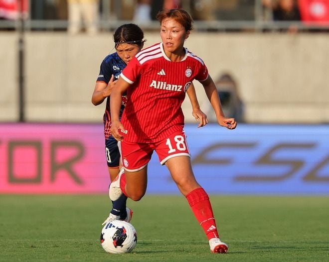 「日本でサッカーができたのは特別」4発快勝に貢献のバイエルンW谷川萌々子、大宮W戦のボランチ起用には本音も「前線のほうが自分の良さは出やすい」