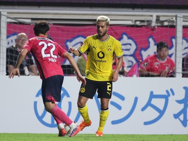 「代表チームと遜色ない」C大阪に0-1敗戦…ドルトムントDFがレベルの高さに驚嘆!「ボールスピードが本当に速い」