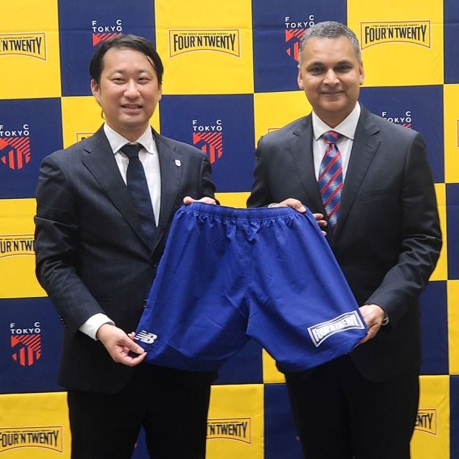 「オーストラリアの観戦文化を日本へお届けしたい」FC東京が大手食品企業『パティース・フード・グループ』とユニホームパートナー契約を締結