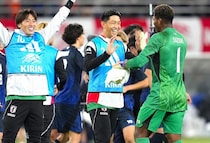 「刺激になる。そこに追いつくところも目指して」日本代表GK早川友基、ビッグクラブ入り近付く鈴木彩艶に言及。もっとも「サインするまで分からない」