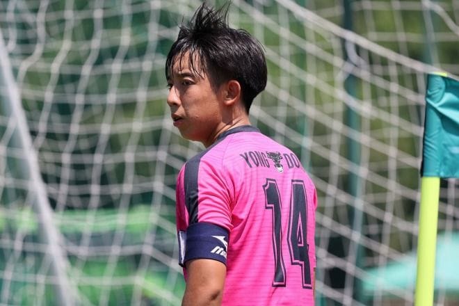 父・憲剛の「14」を背負った選手権。日大藤沢のMF中村龍剛、キャプテンとして挑む“もう一度あの舞台へ”