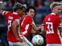 「イチハラの世界的なセーブ」AZリザーブチームで奮闘。21歳日本人DFが絶体絶命のピンチを救う超ビッグプレー「土壇場で飛び出し、見事にゴールライン上でクリアした」