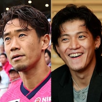 「盛り上がったなー最高でしたー」香川真司、“兄貴”小栗旬のC大阪キャンプ訪問に喜び！超豪華2Sが大反響「これは凄すぎる」