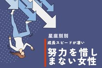 【星座別】成長スピードが凄い。努力を惜しまない女性ランキング＜最下位～第１０位＞