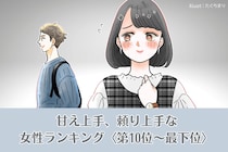 【星座別】男が沼る。甘え上手・頼り上手な女性ランキング＜最下位～第１０位＞