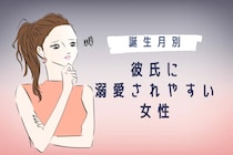 【誕生月別】彼氏に溺愛されやすい女性ランキング＜最下位～第１０位＞