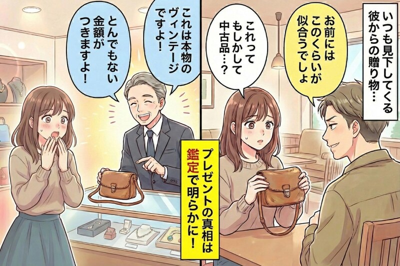 私の誕生日プレゼントがなぜか中古品→「エコじゃん」…鑑定したら本物のヴィンテージで50万円だった話