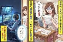 同棲後、電気代だけ急に跳ね上がった→原因が“彼の隠し趣味”で、私が出した条件とは