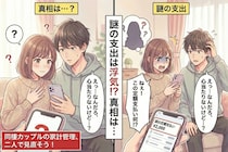 同棲の家計アプリで、なぜか定額支払いが増えていく…彼と一緒に確認して分かったこと
