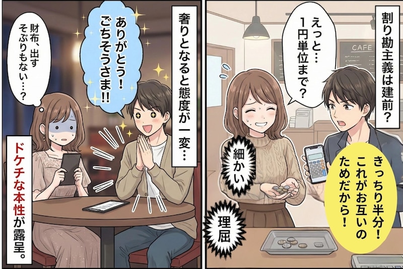 デート代は絶対割り勘なのに、私が奢ると言った日だけ財布を出さない彼氏→その理由を聞いて言葉を失った