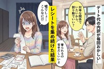 彼「割り勘でいいよね？」→デート代の内訳が毎回おかしい...私がこっそりレシートを集め続けた結果