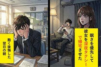 眠さを優先した僕の一言→深夜のタクシーが、別れの始まりだった