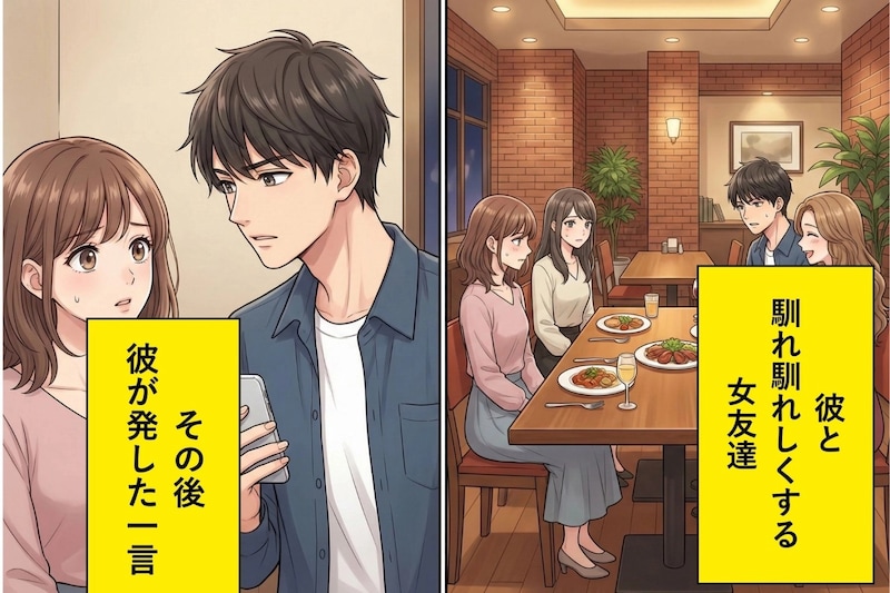 彼氏に何度も遊ぼうと誘ってくる女友達→彼の一言で、その後一切関わってこなくなった