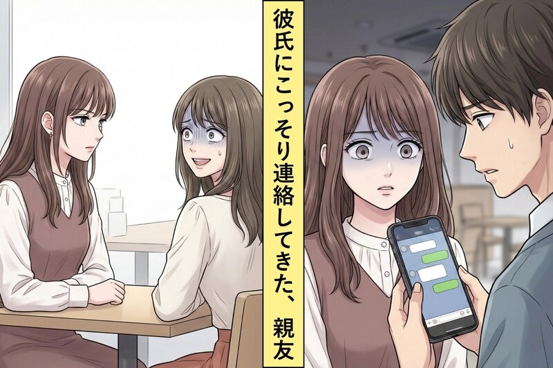 「２人を応援してるよ」と声をかけてくれた友人が、私の彼氏を奪おうと画策→数日後迎えた友人の哀れな末路