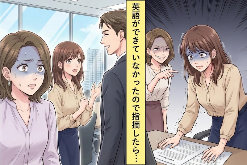 同僚に「英語もできないの?」と言い放った私→翌週、彼女が通訳なしで商談を回す姿を見て言葉を失った話