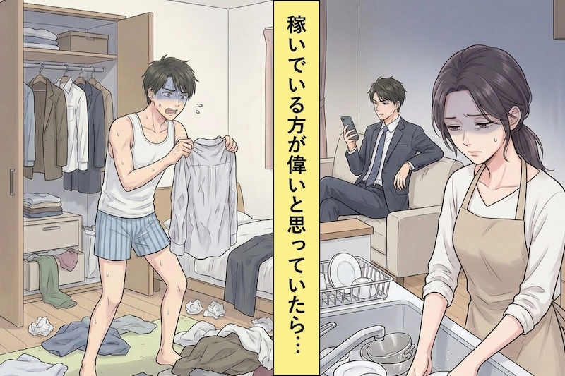 「誰のおかげ」が口癖だった俺→妻が家事をやめた３日間で、自分の無力さを思い知った話