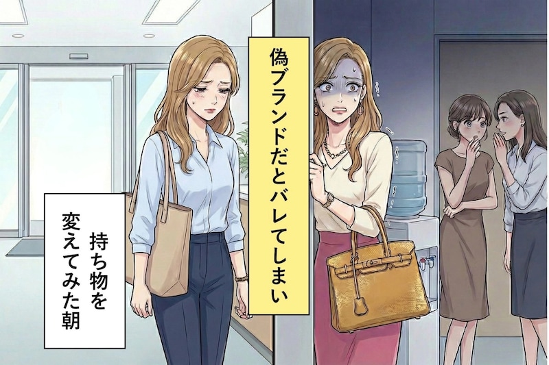 「ダサくない？」ノーブランド品を笑っていた私→翌日からバッグを変えた理由