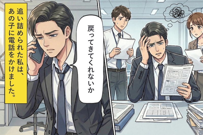 部下の退職に際して「誰も困らない」と言ってしまった→彼女だけ知っていることが多すぎて、困ることになってしまった…