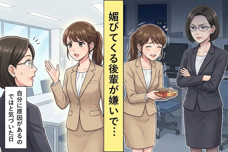 媚びてくる後輩が気に入らなかった私。とある後輩の発言を受けて、自分の偏見に気付いた話