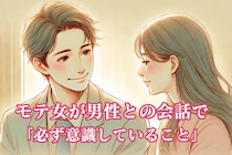 「そりゃ男絶えないわ」モテ女が男性との会話で「必ず意識していること」