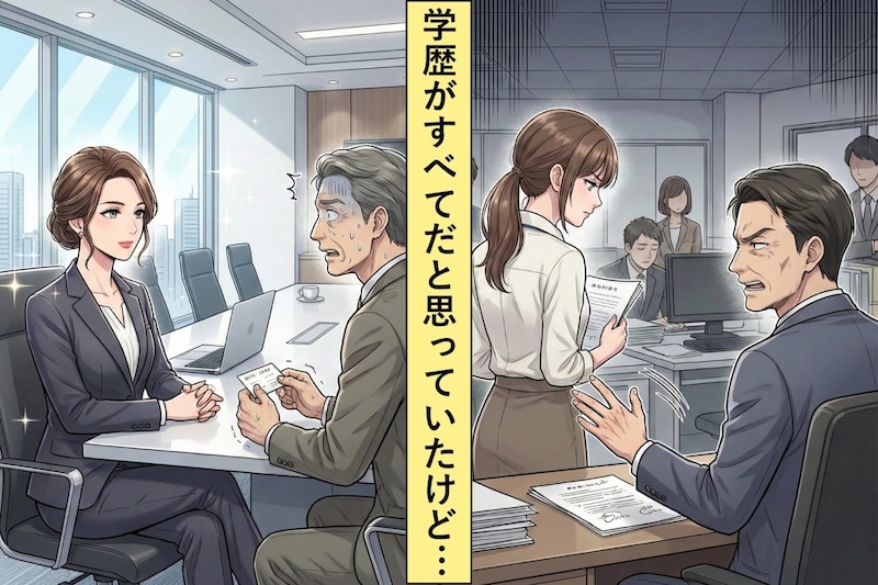 「あんたの学歴じゃ無理」と提案を拒否→気が付いたら取引先の社長に