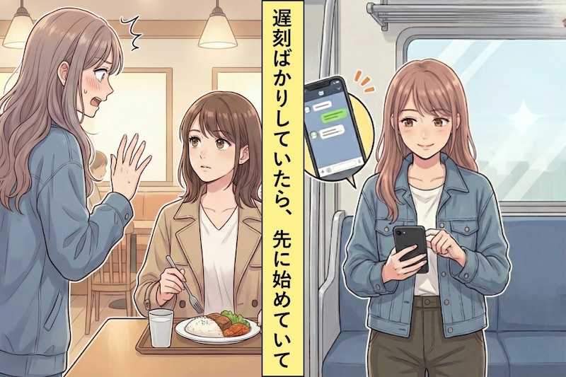 「少しくらい遅れても平気」いつも私を待ってくれていた友人が、初めて待たなかった日