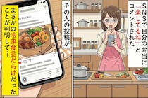 SNSで自分の弁当に「楽してるね」とコメントされた→その人の投稿がまさかの冷凍食品だらけだったことが判明して