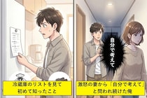 疲れ果てた妻から「自分で考えて」と問われ続けた俺→冷蔵庫のリストを見て初めて知ったこと