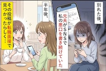 別れた後、元夫がSNSで私の悪口を書き続けていた→半年後、その投稿が転職面接で見つかり不採用になった話