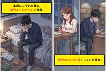 "都合のいい女"扱いしていた彼女。本命にフラれた後に都合よく泣きついた結果