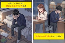 "都合のいい女"扱いしていた彼女。本命にフラれた後に都合よく泣きついた結果