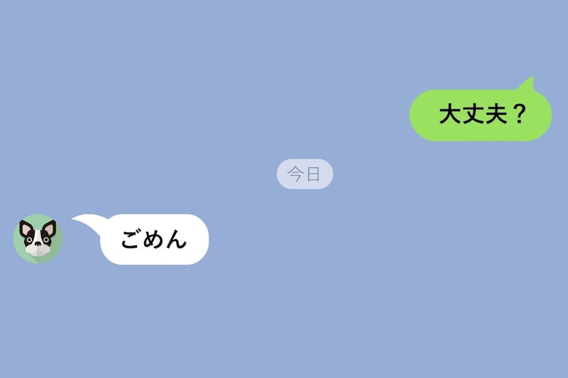 「大丈夫?」と送ったメッセージが3日間未読→4日目に届いた「ごめん」の一言の後に続いた長文で、私が泣いた