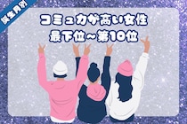 【誕生月別】コミュ力おばけ！誰とでも仲良くなれる女性ランキング＜最下位～第１０位＞