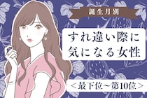 【誕生月別】「あれ、いい匂い」すれ違い際に気になる女性ランキング＜最下位～第１０位＞