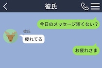 「今日のメッセージ短くない？」と聞いたら「疲れてる」→「お疲れさま」とだけ返した翌朝、彼から届いた一通