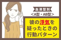 【血液型別】彼の浮気を疑ったときの行動パターン＜A型・AB型＞