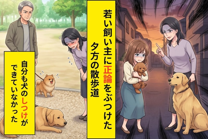 散歩中に若い飼い主へ放った正論が、半年後の公園で私自身に跳ね返った話