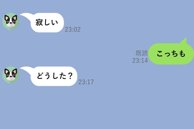 彼女の「寂しい」に弱音で答えた俺。「どうした?」に返信できないまま迎えた朝の話