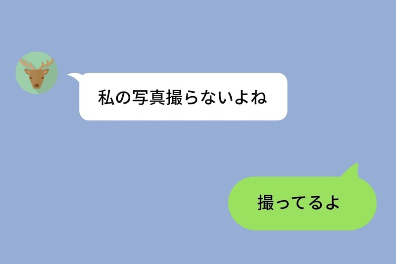 「私の写真撮らないよね」と拗ねた彼女に、隠し撮りの数枚を覚悟して送った夜
